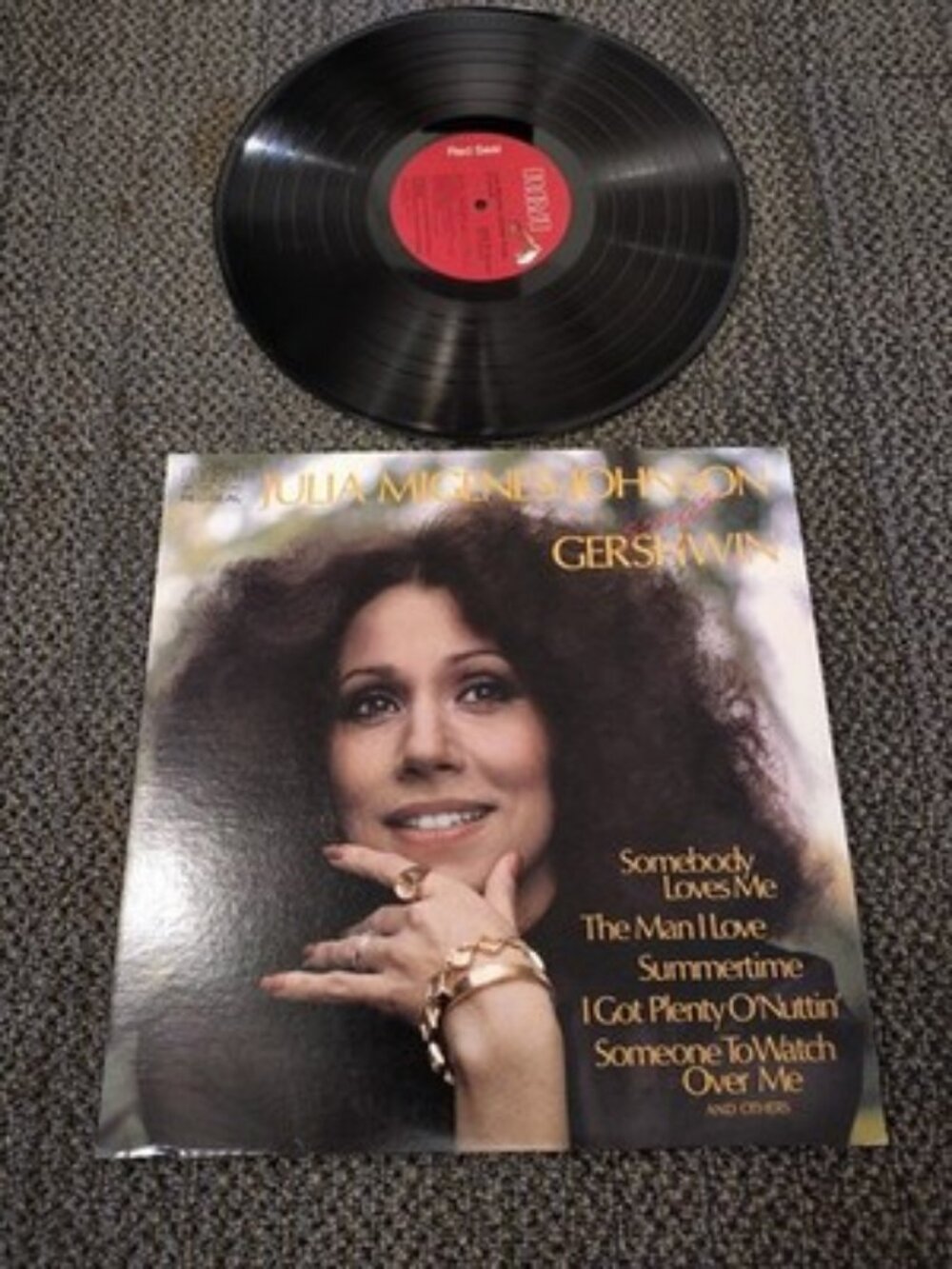 Julia Migenes, Sings Gershwin, (LP, Album), NM or M-, 3614733096